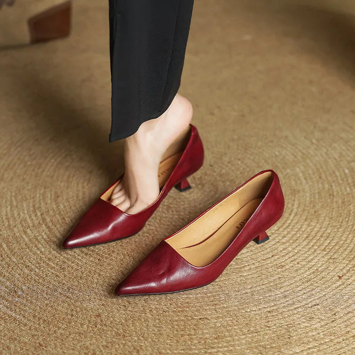 Samra – Pumps Aus Echtem Leder