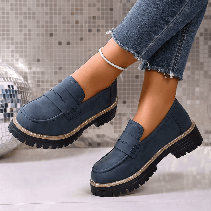 Jasha – Loafer Mit Runder Spitze Und Rutschfester Sohle