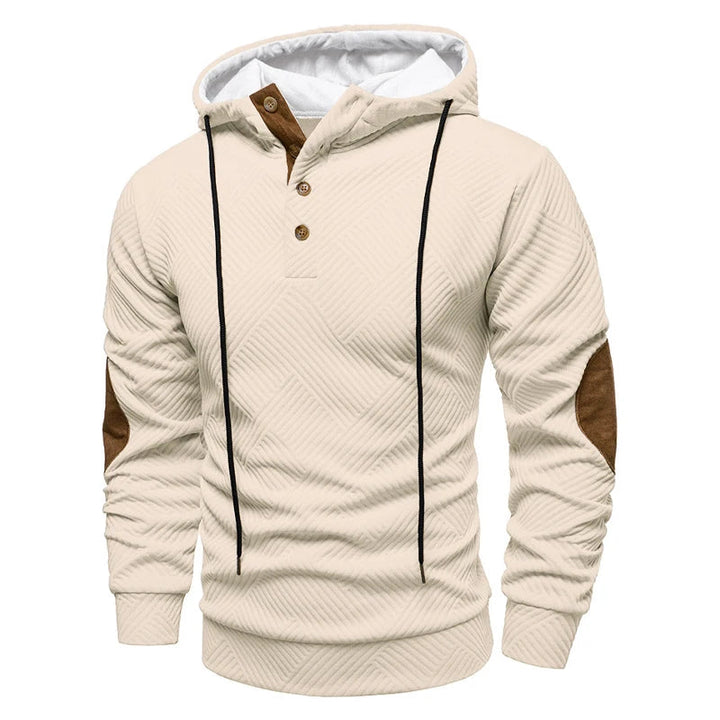Slobodan – Stilvoller Langarm-Kapuzen Pullover