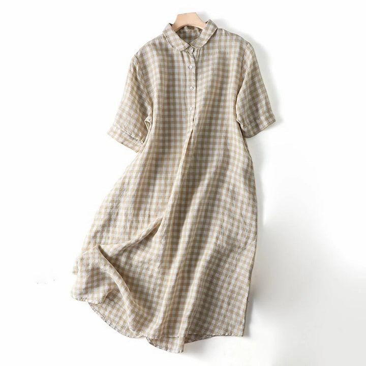 Luretta – Leinen Hemd kleid