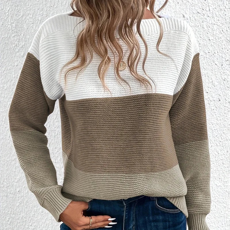 Jenna - Rundhalsausschnitt Pullover