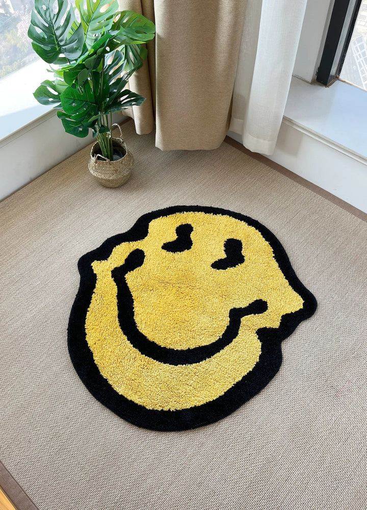 Smiloop – Verzwirnter Lächelnder Teppich Für Die Wohnraumgestaltung