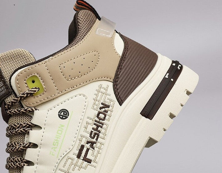Nevo - Atmungsaktiver Leder Sneaker