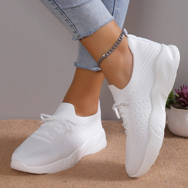 Elechka - Atmungsaktiv Masche Sport Schuhe
