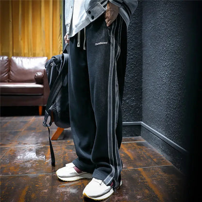 Krause – Weite Hose Mit Seitlichen Streifen