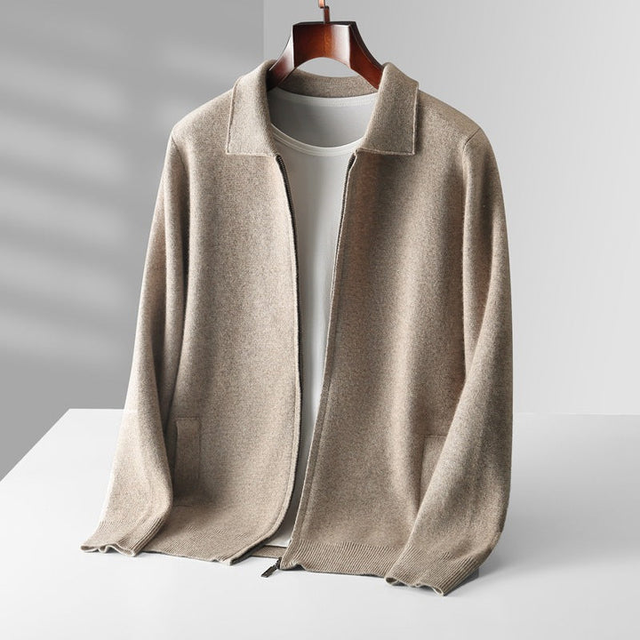 Keelon – Eleganter Woll Pullover Mit Reißverschluss