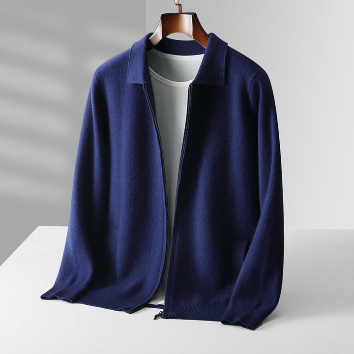 Keelon – Eleganter Woll Pullover Mit Reißverschluss