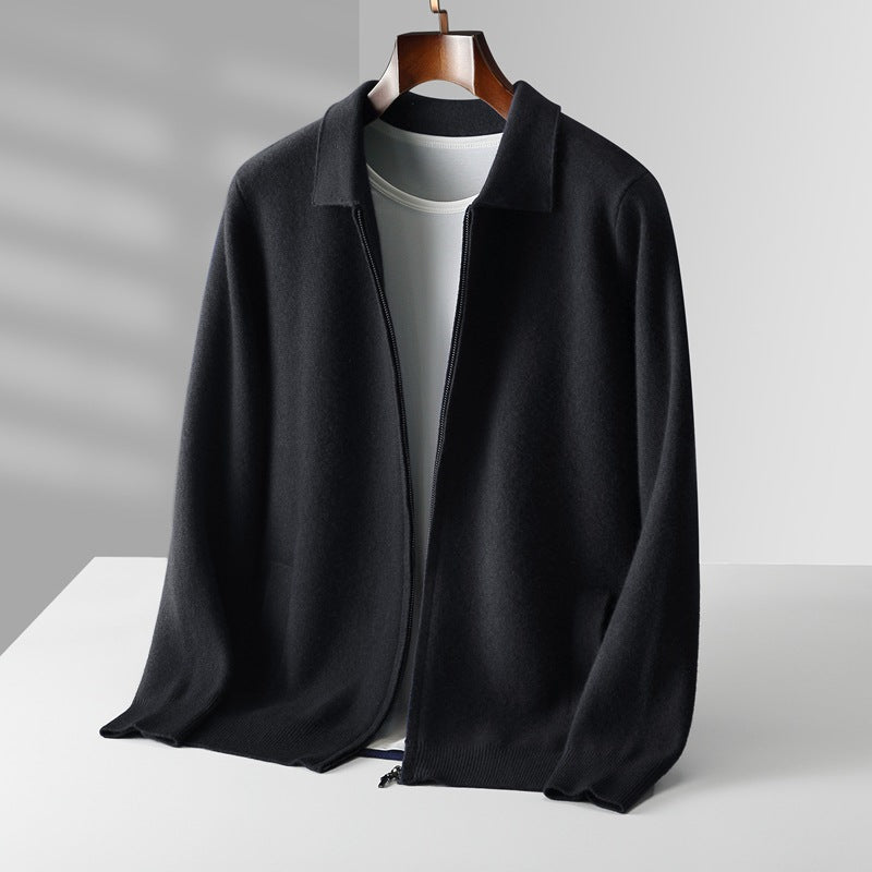 Keelon – Eleganter Woll Pullover Mit Reißverschluss