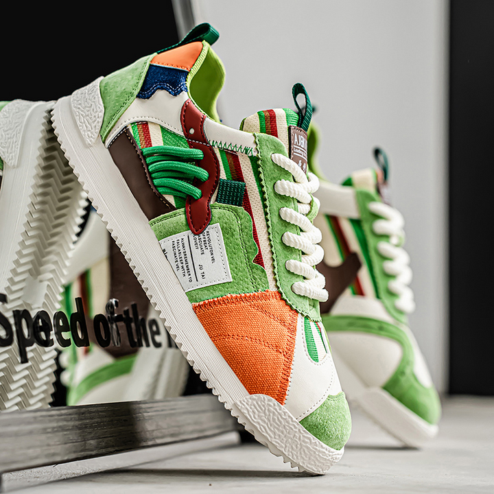 Pooran – Ultrabequemer Retro Turnschuh