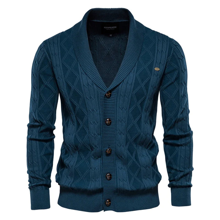 Janusz - Knopfleiste Strick Jacke