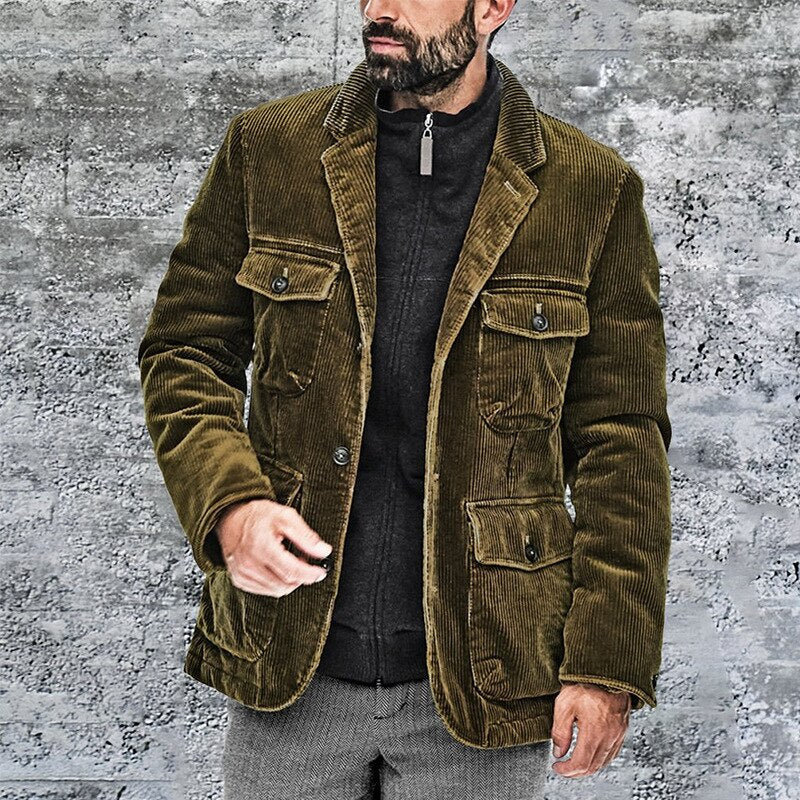 Lenial - Warme Jacke Im Weinlese Stil