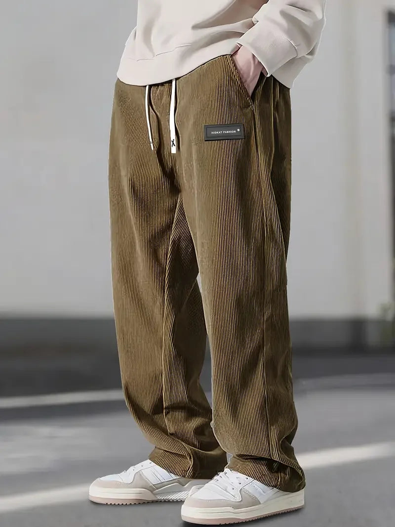 Scarlat – Lässige Locker Sitzende Cordhose
