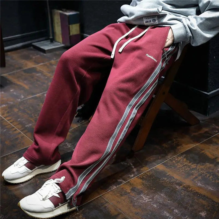 Krause – Weite Hose Mit Seitlichen Streifen
