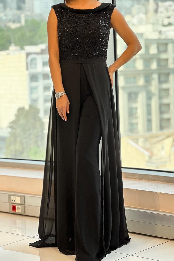 Lydia – Stilvoller ärmelloser Jumpsuit