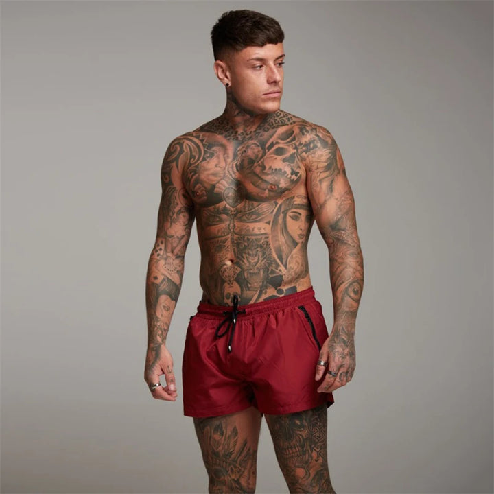 Dorian - Swim Shorts With Zip Pocket