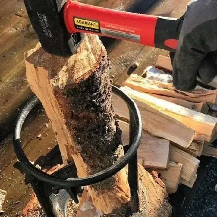 WoodChop – Tragbarer Holzspalter Aus Gusseisen