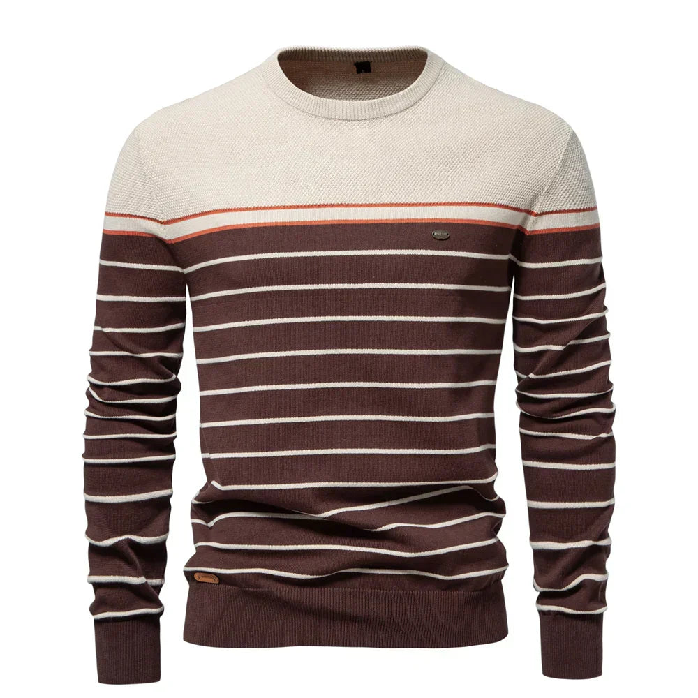 Mateusz - Gestreifter Pullover