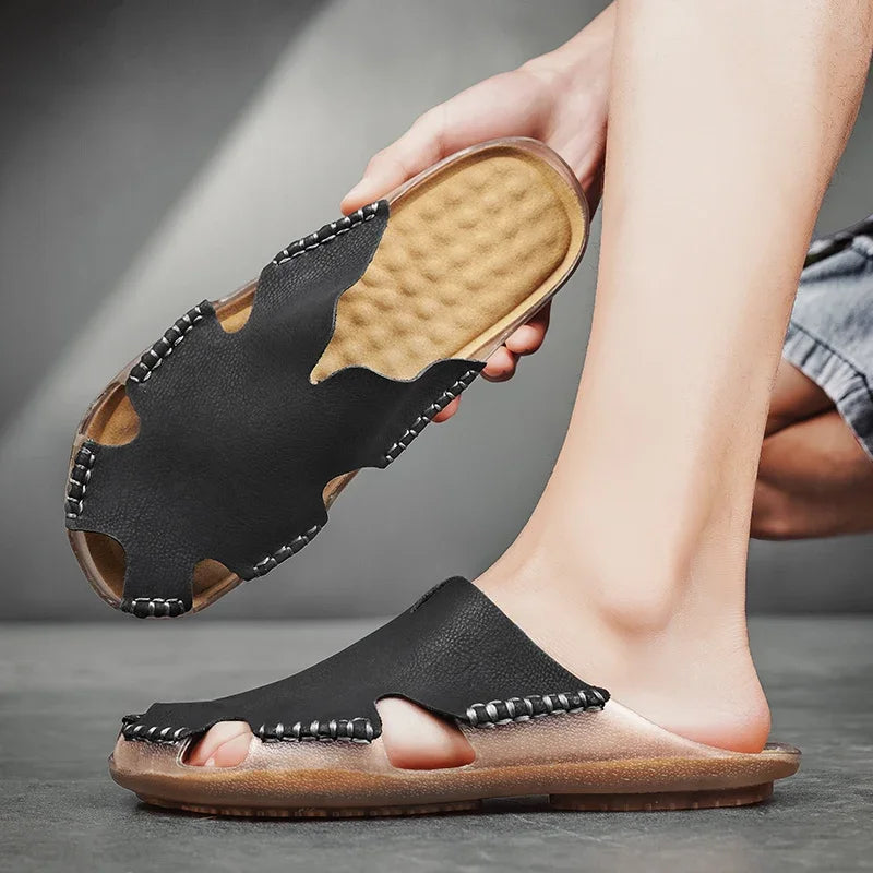Hyman - Bayford Leder Sandalen
