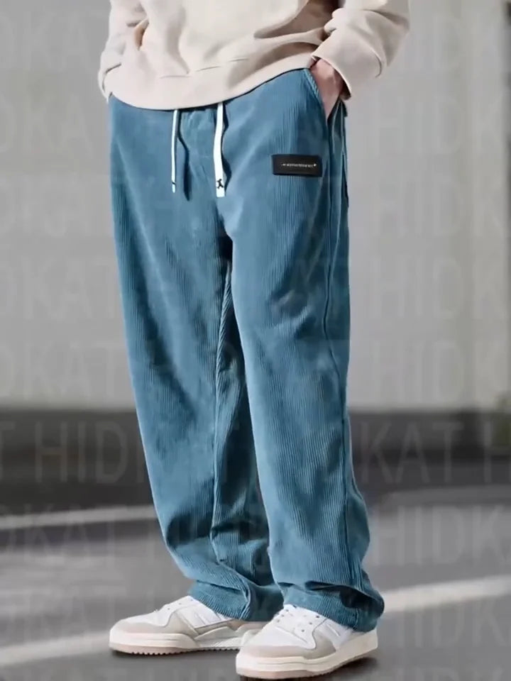 Scarlat – Lässige Locker Sitzende Cordhose