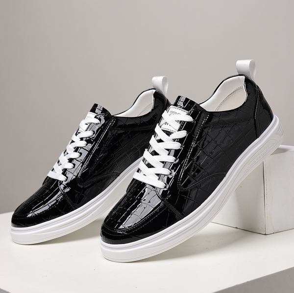 Deion – Leder Schnürschuh Turnschuh