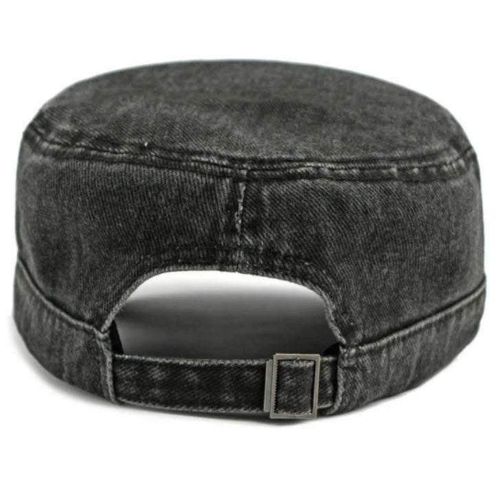 Salih – Jeans-Kappe Mit Schnallenriemen