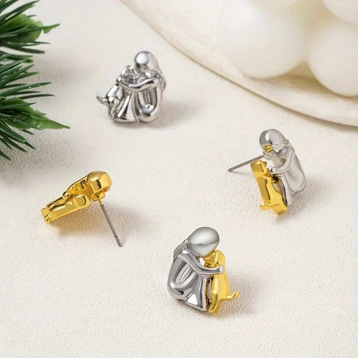 LoveWhisker - Ohrringe Mit Hundesymbol