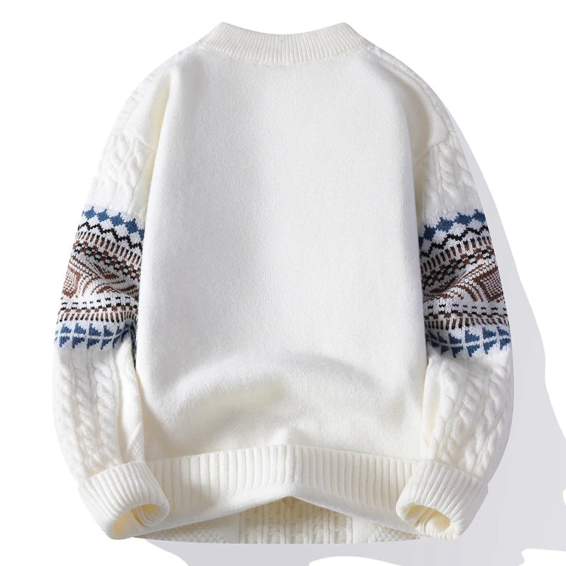 Isidoro – Bequemer Pullover Aus Nordischem Strick