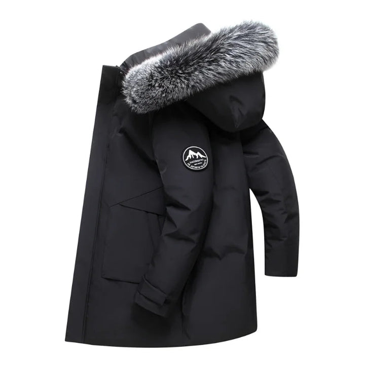 Eyal - Eleganter Bouclier Parka Mit langen Ärmeln
