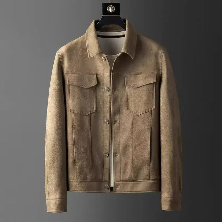 Efran – Jacke Aus Kunstwildleder Mit Vordertaschen