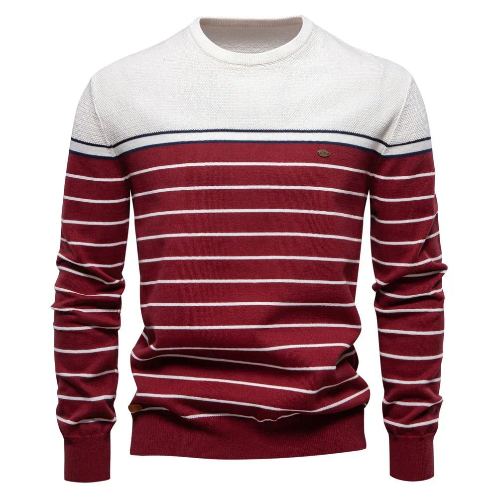 Mateusz - Gestreifter Pullover