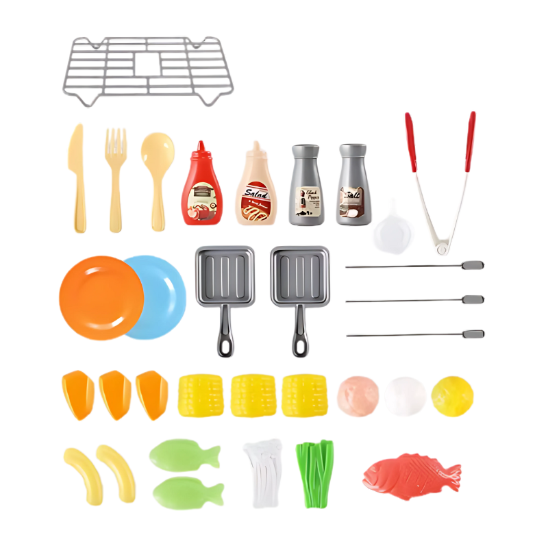 GrillMagic – Hochwertiges Grillspielset mit Farbwechselnden Lebensmitteln