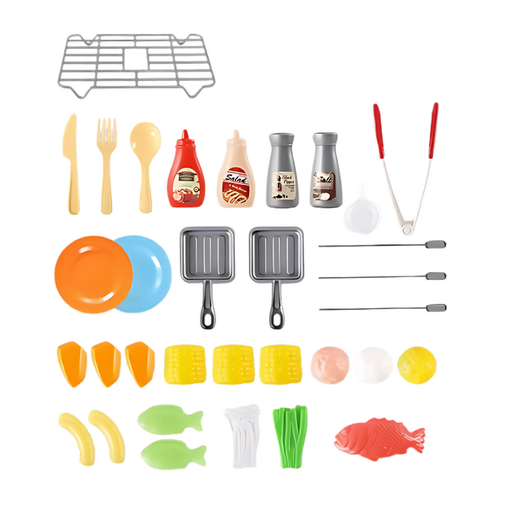 GrillMagic – Hochwertiges Grillspielset mit Farbwechselnden Lebensmitteln