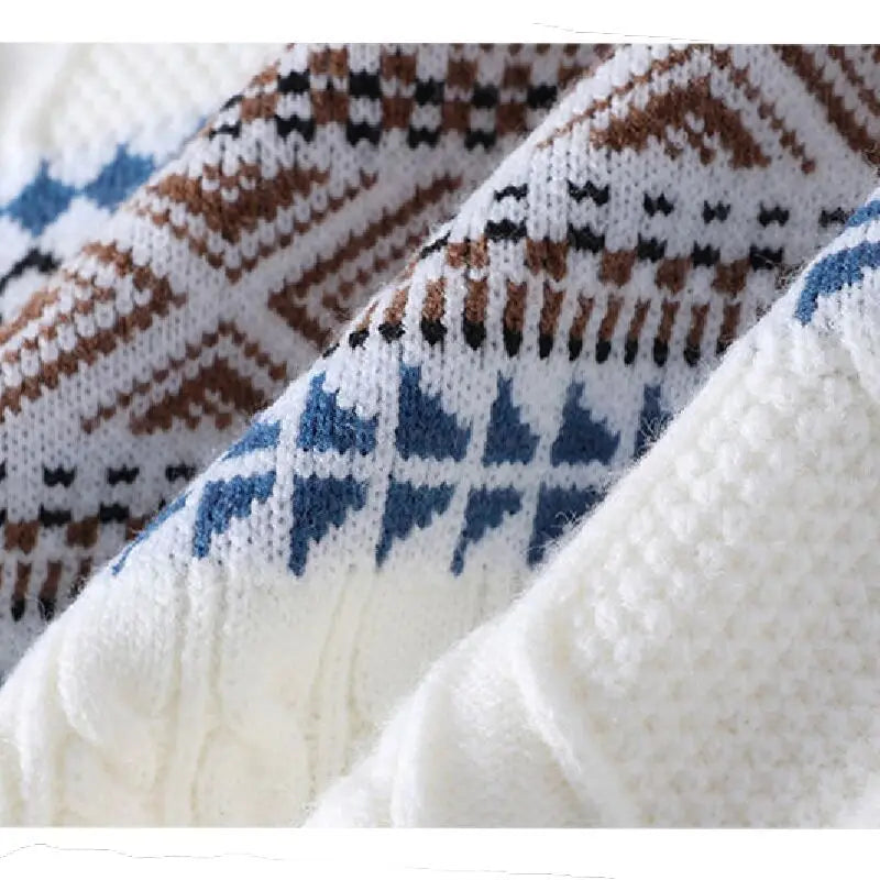 Isidoro – Bequemer Pullover Aus Nordischem Strick
