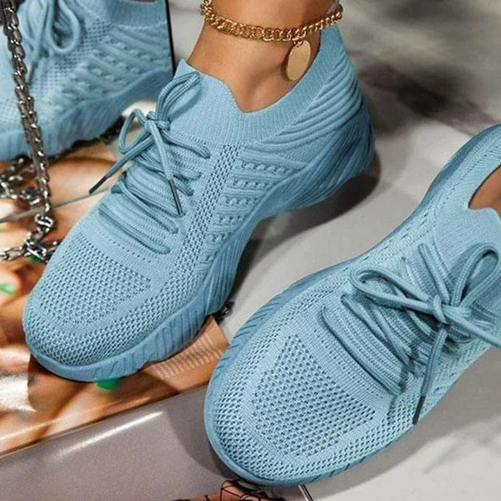 Elechka - Atmungsaktiv Masche Sport Schuhe