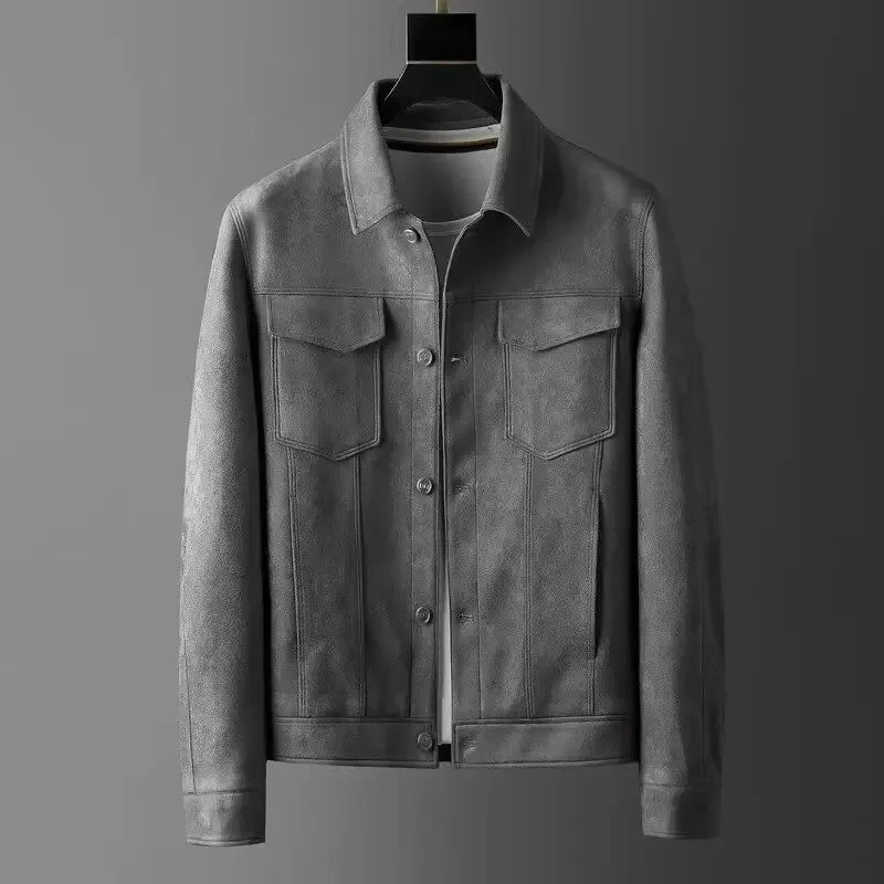 Efran – Jacke Aus Kunstwildleder Mit Vordertaschen