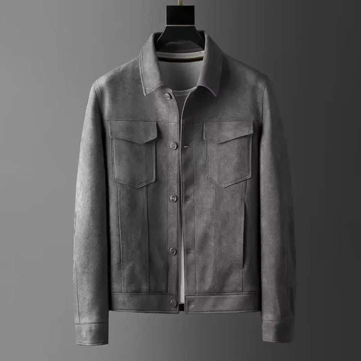 Efran – Jacke Aus Kunstwildleder Mit Vordertaschen