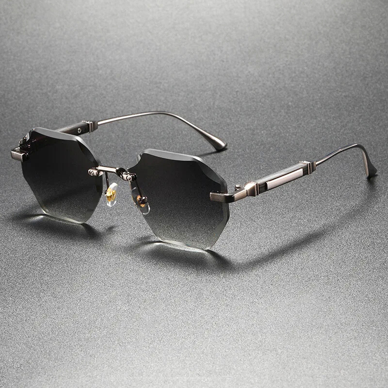 Author  – Hexa Rimless Sonnenbrillen