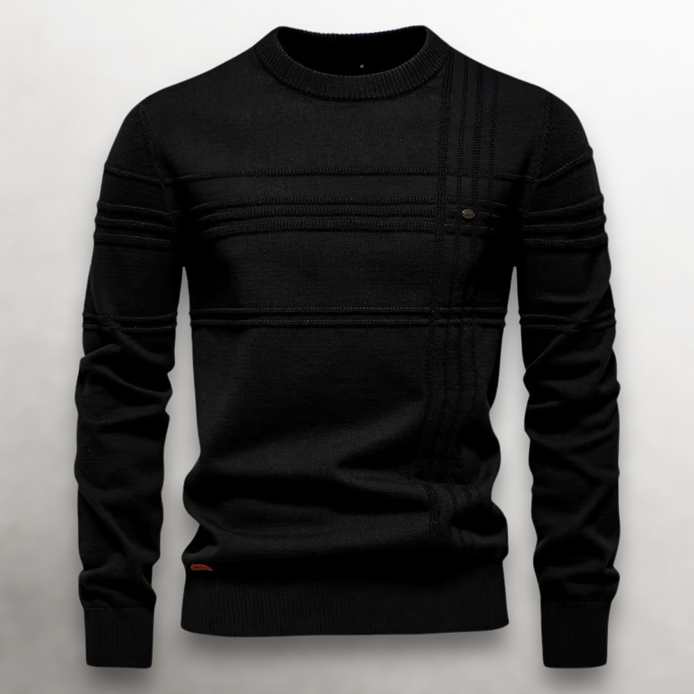 Mugur – Pullover Mit Rundhalsausschnitt