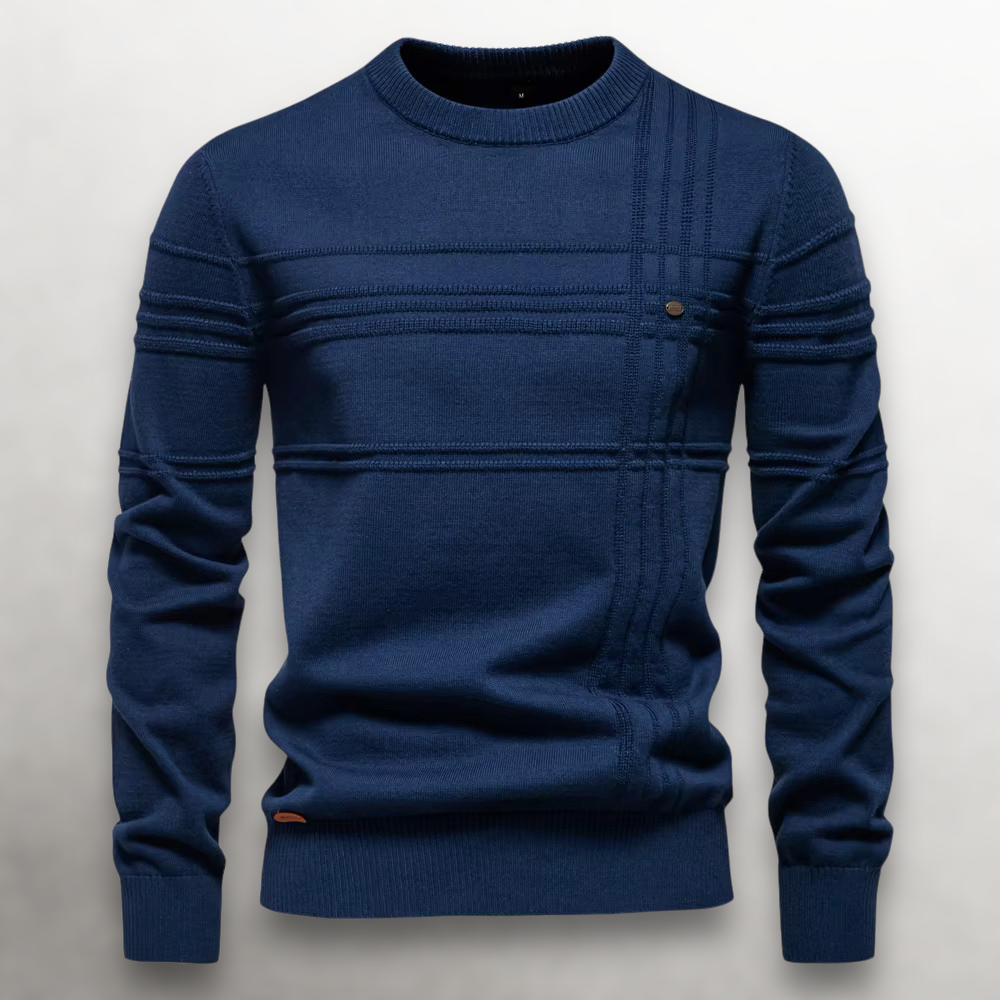 Mugur – Pullover Mit Rundhalsausschnitt
