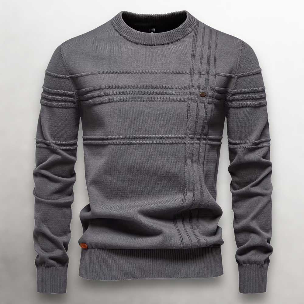 Mugur – Pullover Mit Rundhalsausschnitt