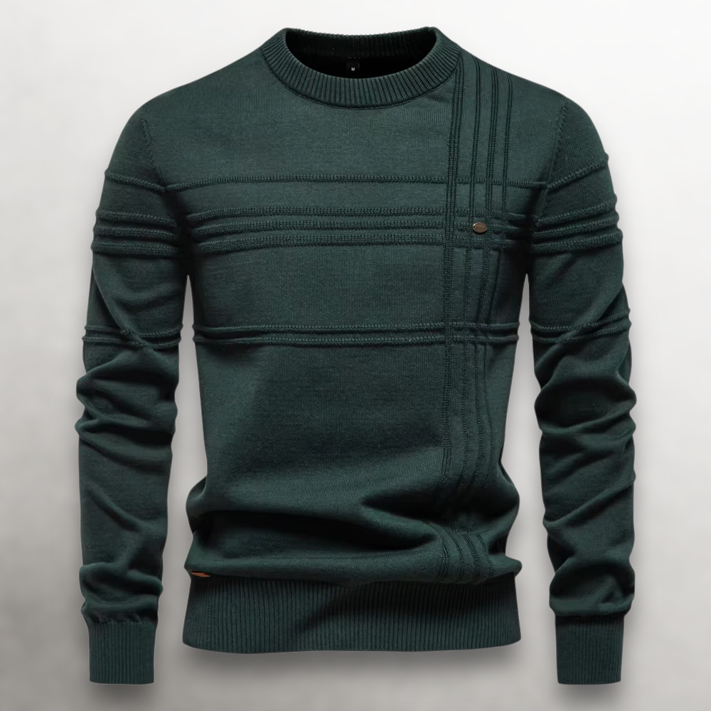 Mugur – Pullover Mit Rundhalsausschnitt