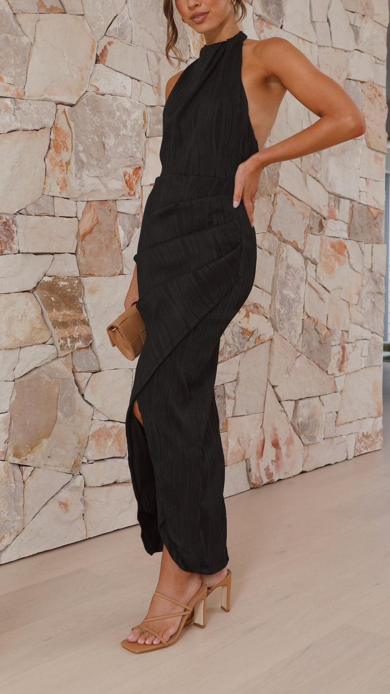 Elmera – Elegantes Rückenfreies Kleid