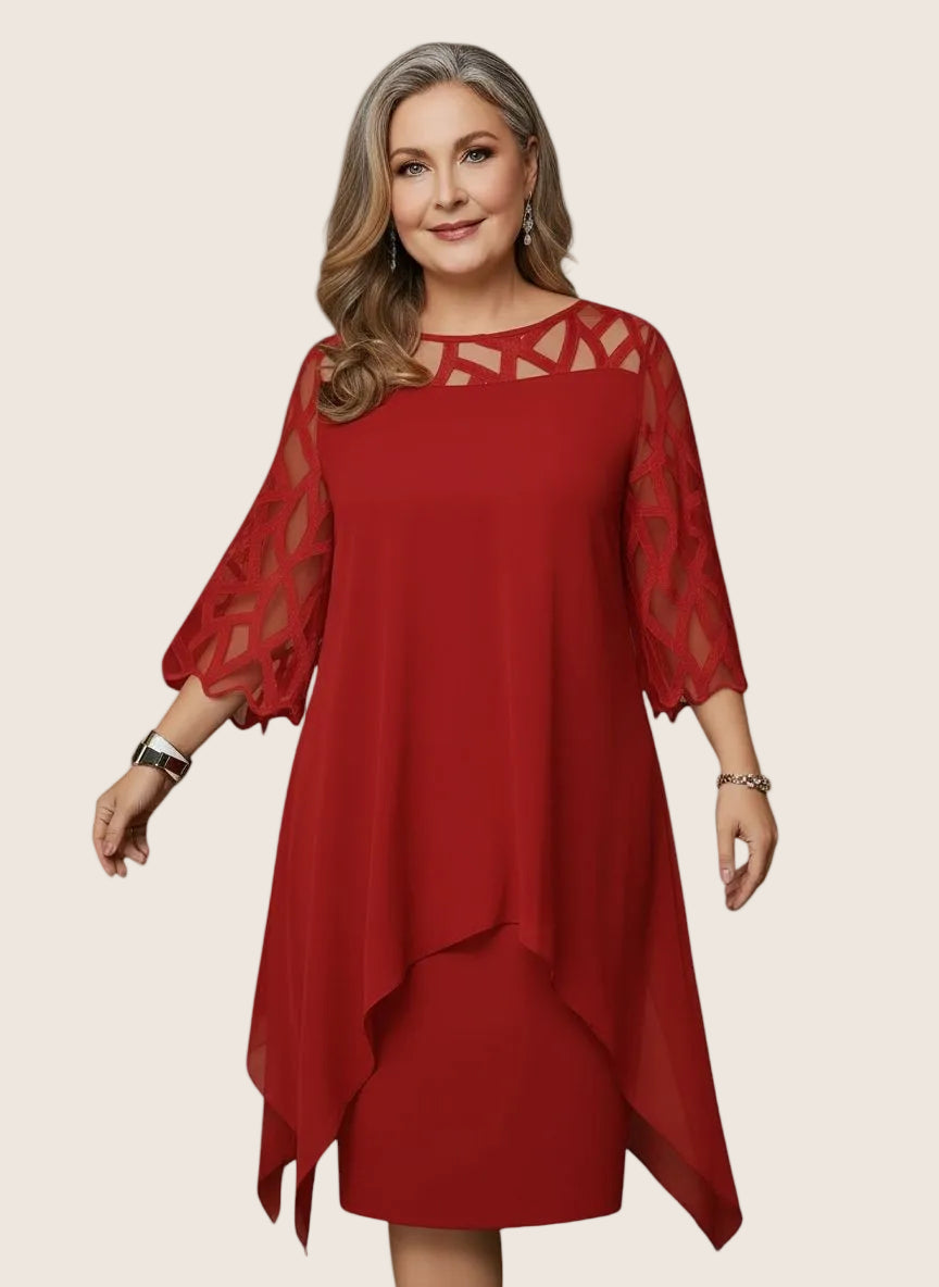 Madumali - Elegantes Und Bequemes Midikleid