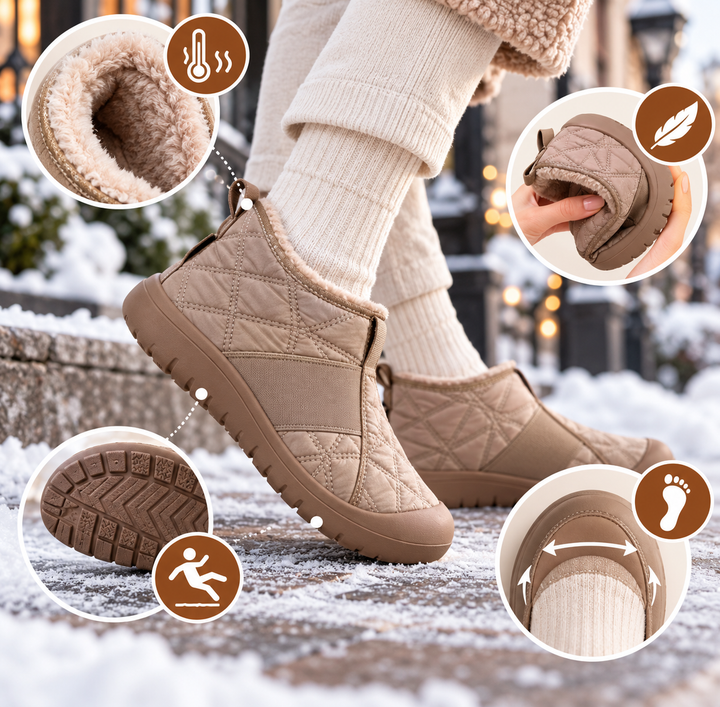 Hellien – Mit Fleece Gefütterte Winter Schuhe