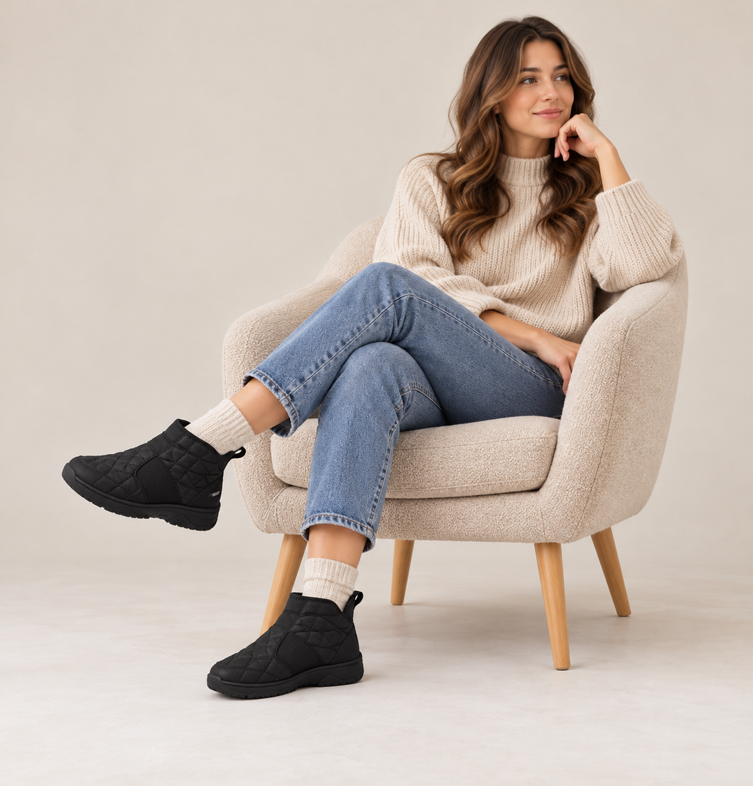 Hellien – Mit Fleece Gefütterte Winter Schuhe