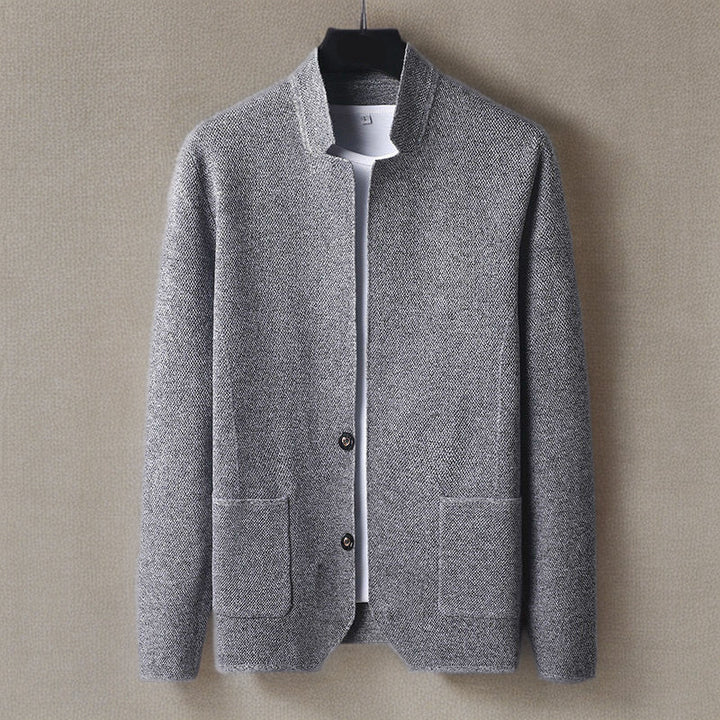 Nandor – Strickjacke Mit Fronttasche