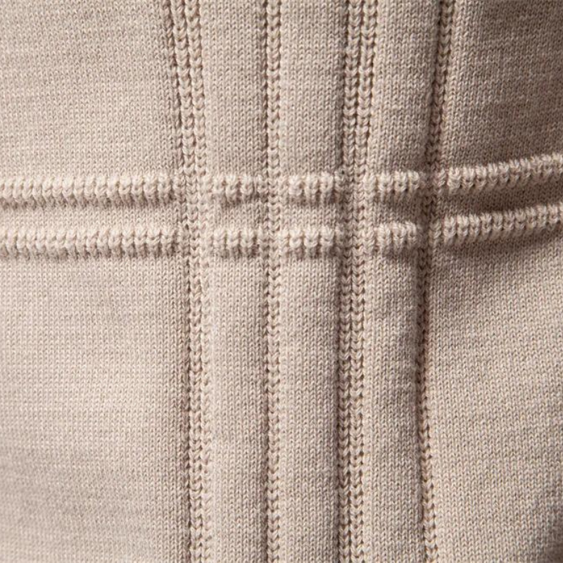 Ionel – Pullover Mit Rundhalsausschnitt Und Kreuzmuster