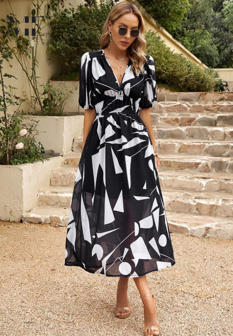 Hannah - Geblümtes Kleid