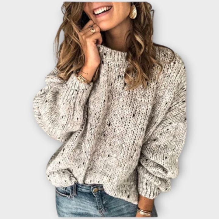 Lysithea – Langärmeliger Strick Pullover