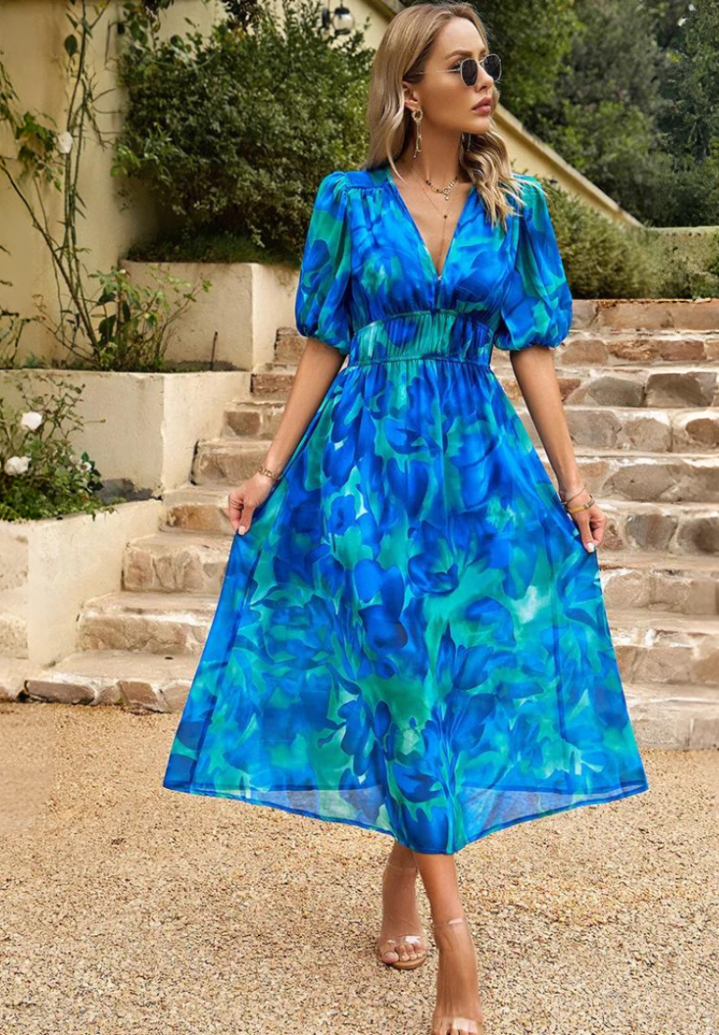 Hannah - Geblümtes Kleid